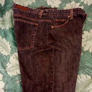 Vintage Lee Riveted Jeans Size 18 M